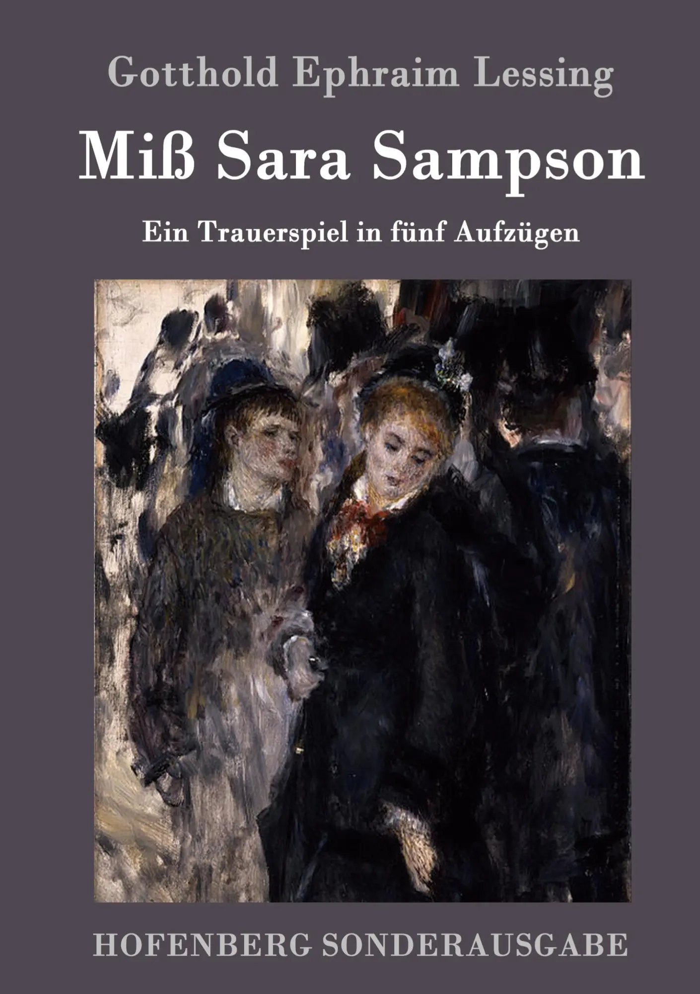 Cover: 9783843017725 | Miß Sara Sampson | Ein Trauerspiel in fünf Aufzügen | Lessing | Buch
