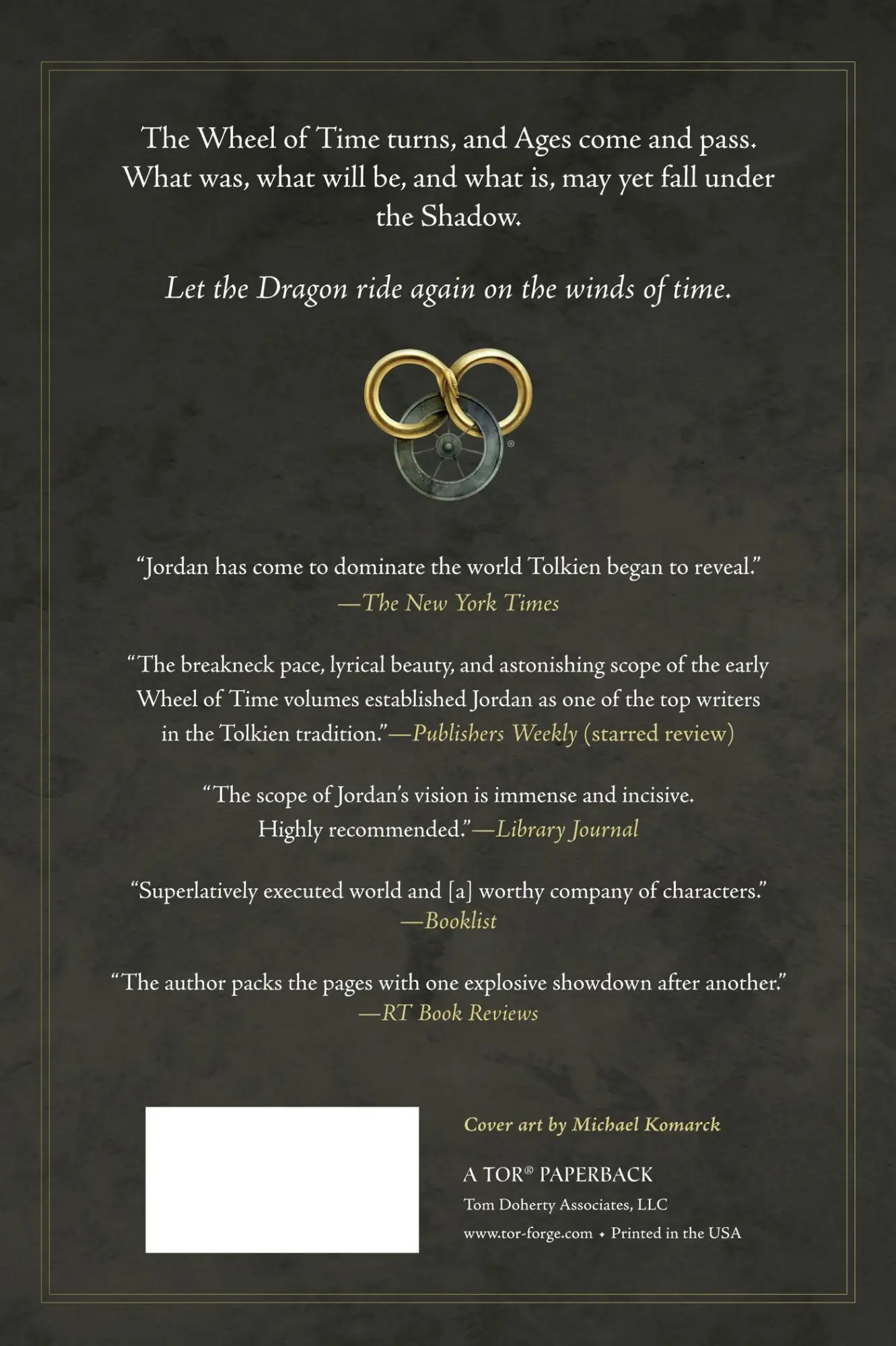 Rückseite: 9780765337825 | Knife of Dreams | Robert Jordan | Taschenbuch | Englisch | 2014