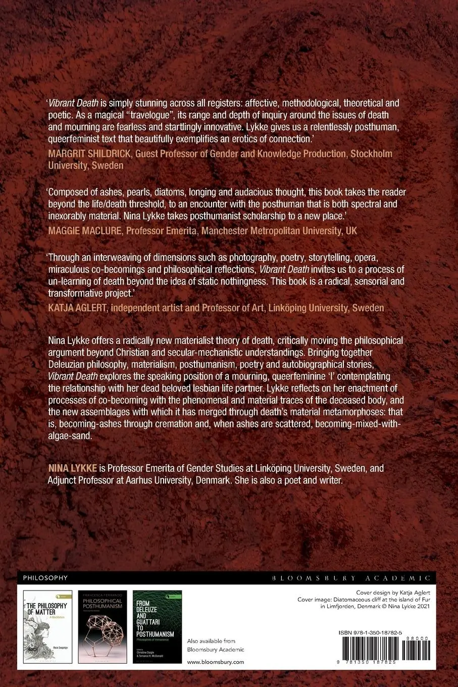 Rückseite: 9781350187825 | Vibrant Death | A Posthuman Phenomenology of Mourning | Nina Lykke