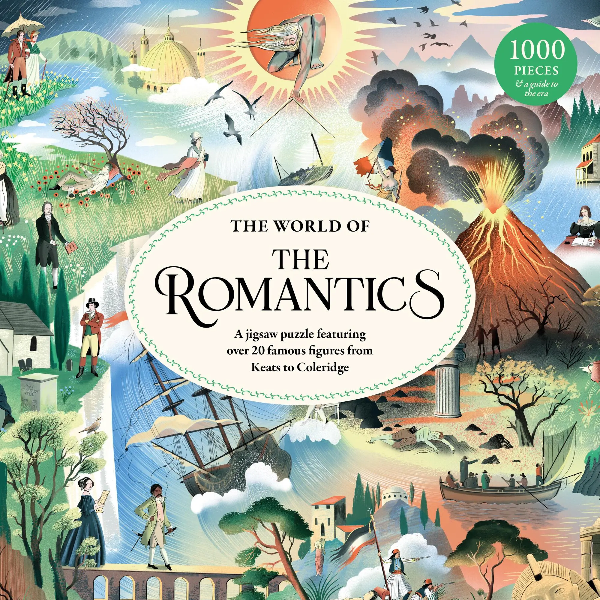 Cover: 9781399627825 | The World of the Romantics 1000 Piece Puzzle | Eleanor Taylor | Spiel