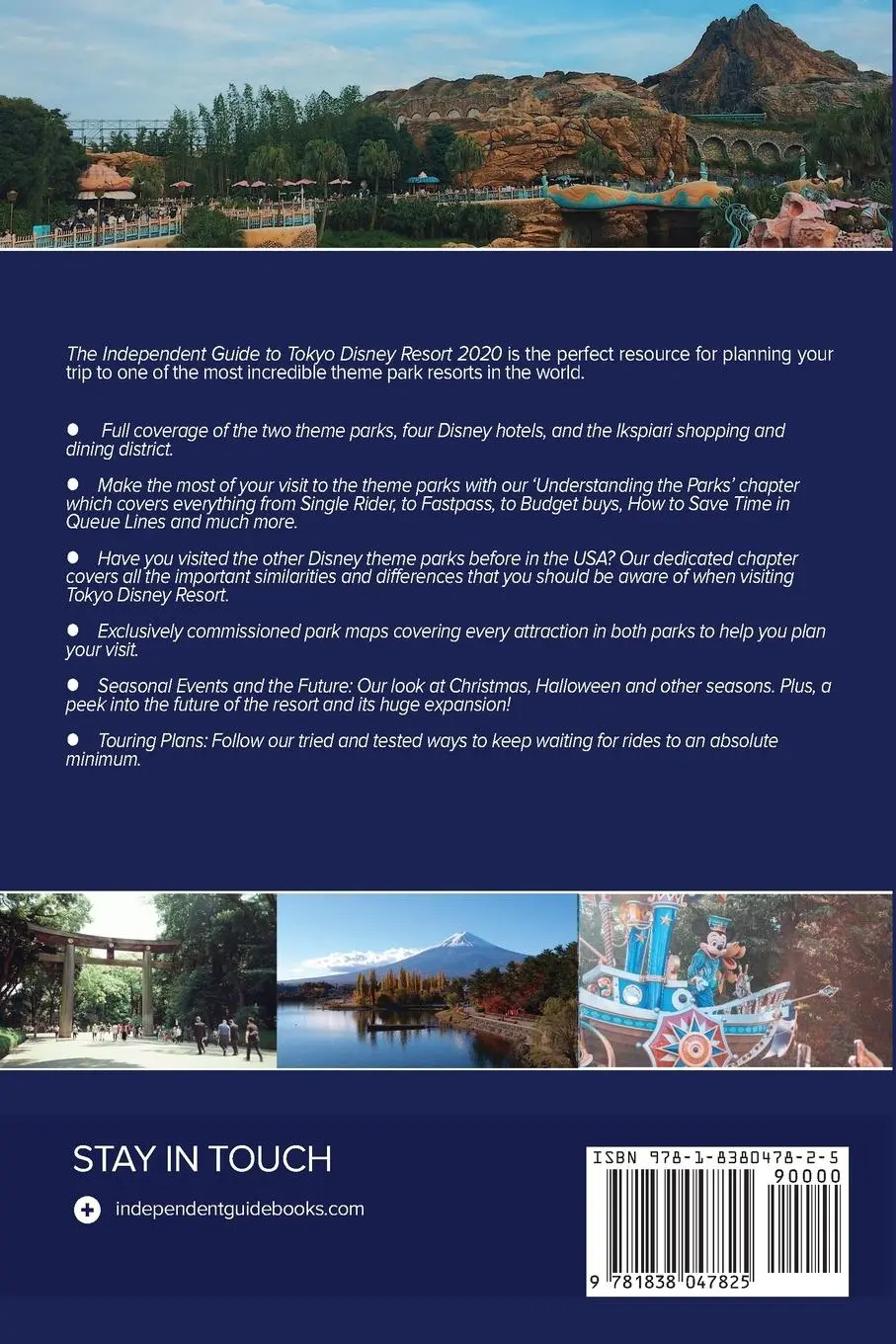 Rückseite: 9781838047825 | The Independent Guide to Tokyo Disney Resort 2020 | G. Costa | Buch