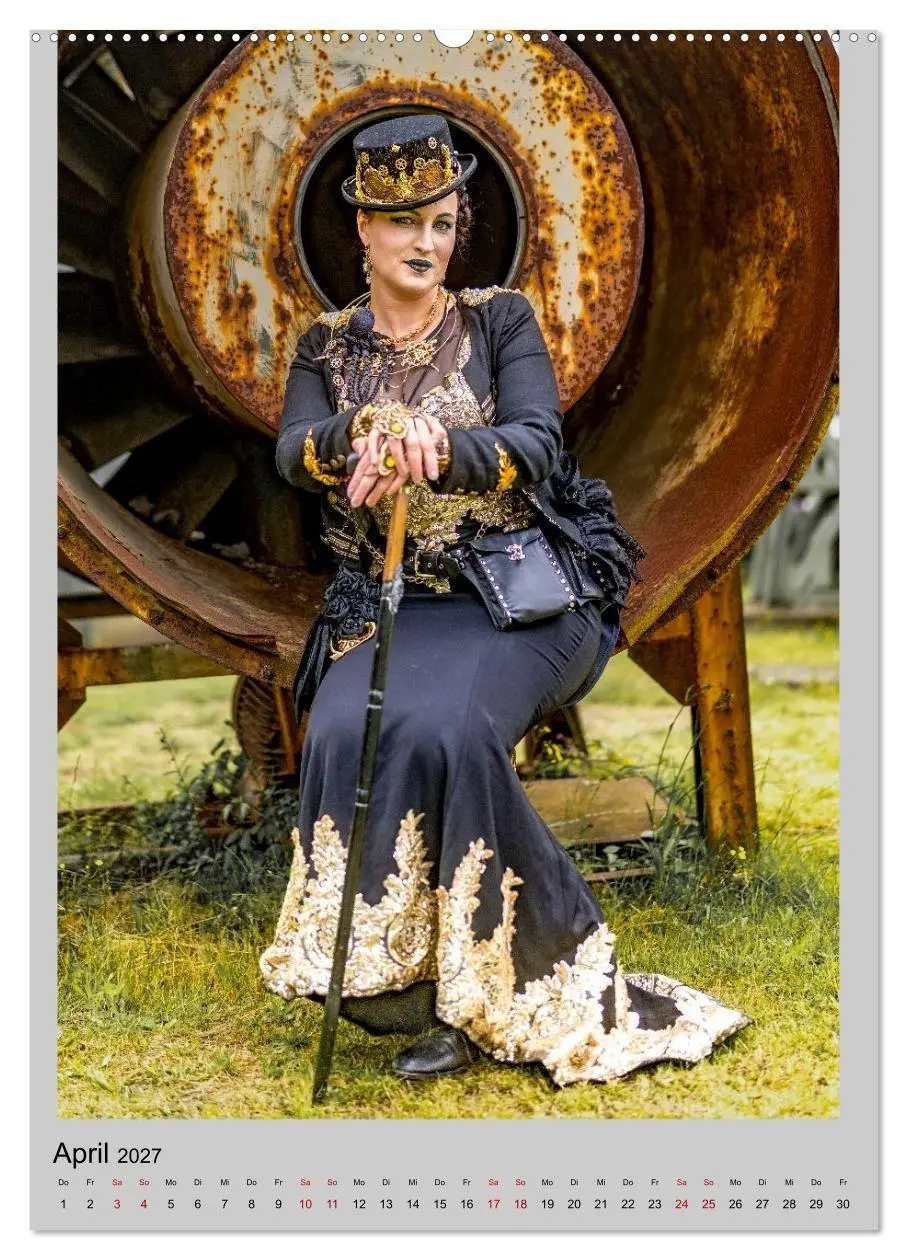 Bild: 9783516857825 | Steampunk Rhapsodie (Wandkalender 2027 DIN A2 hoch), CALVENDO...