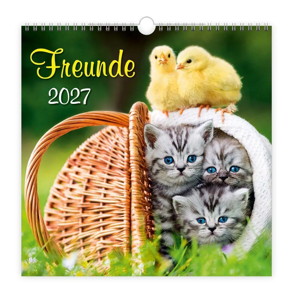 Cover: 9783988027825 | TRÖTSCH - Wandkalender Freunde 2027 | Wandkalender | KG | Kalender