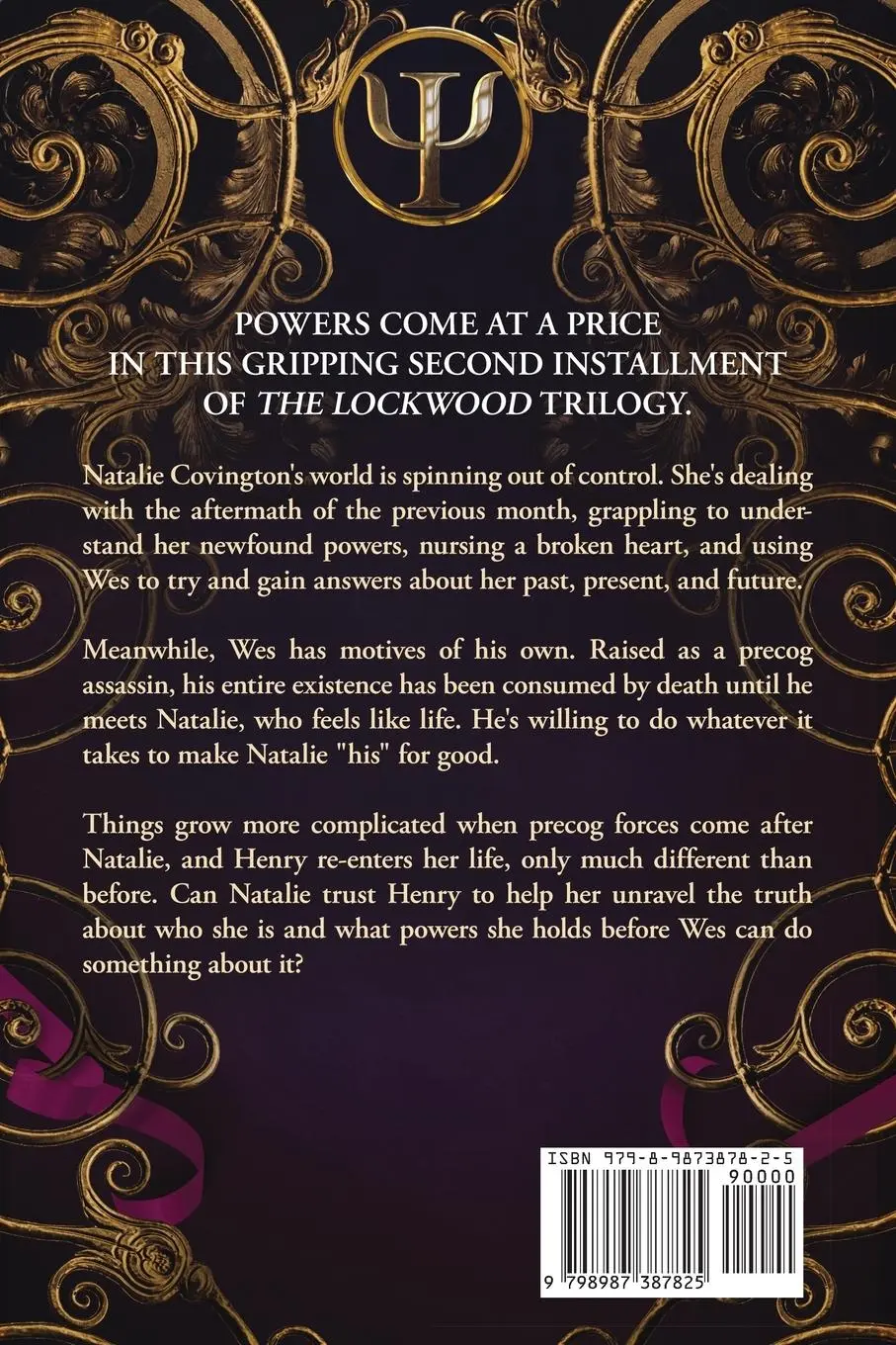 Rückseite: 9798987387825 | Unravel | Book Two of the Lockwood Trilogy | Melissa Cassera | Buch