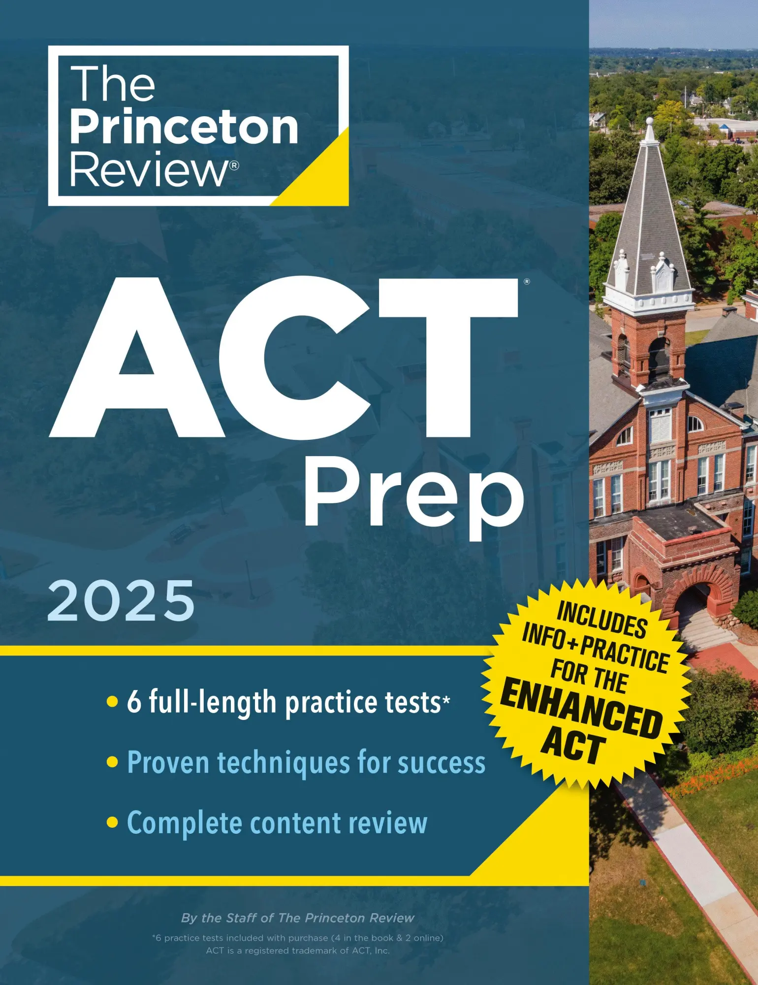 Cover: 9780593517925 | Princeton Review ACT Prep, 2025 | The Princeton Review | Taschenbuch