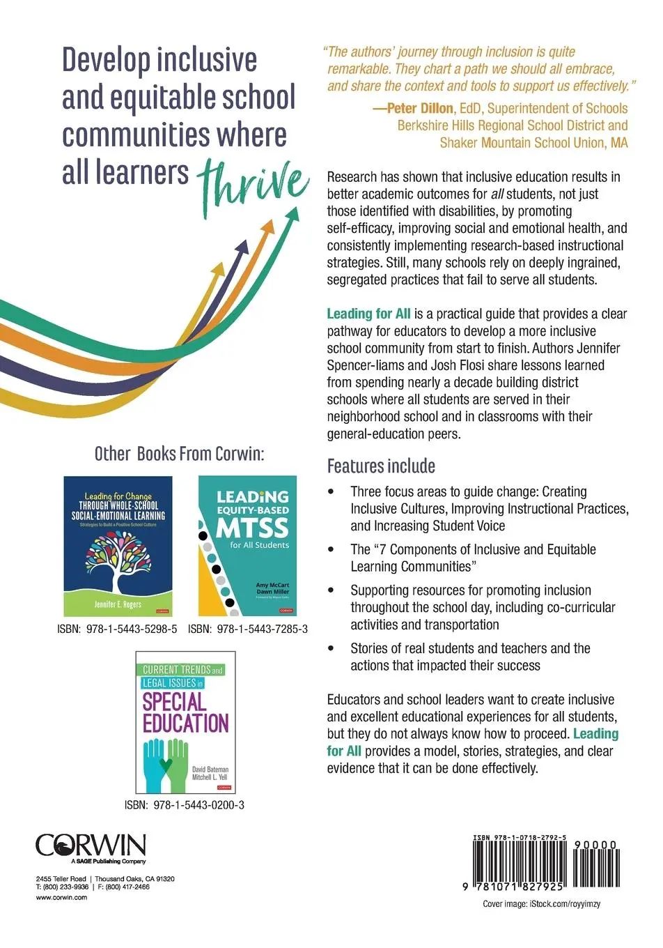 Rückseite: 9781071827925 | Leading for All | How to Create Truly Inclusive and Excellent Schools