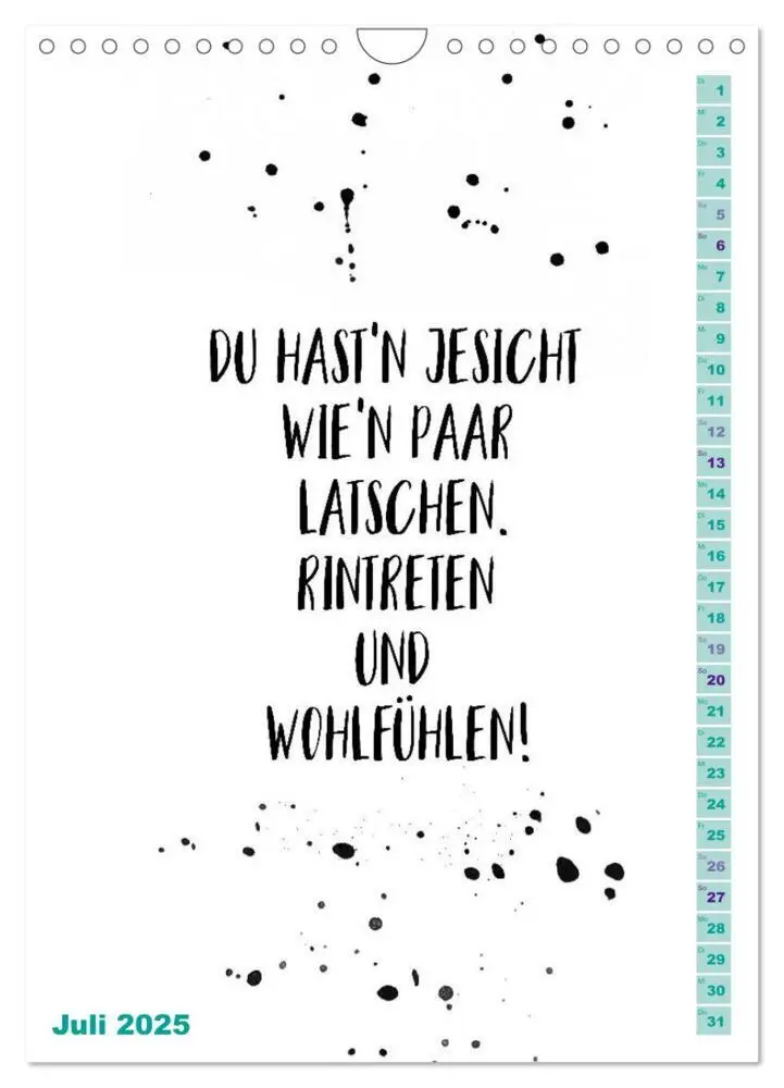 Bild: 9783435977925 | BERLINERISCH Lustige Sprüche (Wandkalender 2025 DIN A4 hoch),...