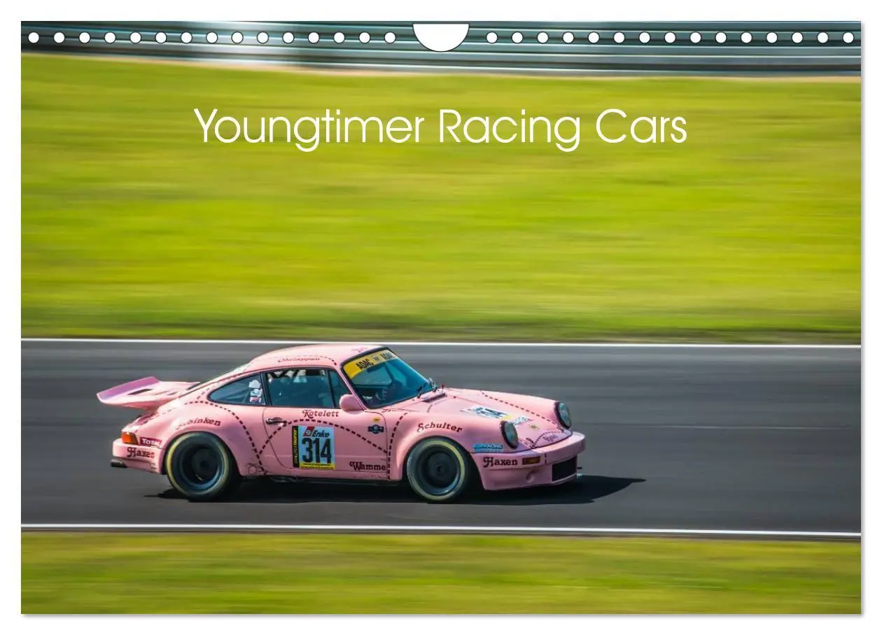 Cover: 9783457997925 | Youngtimer Racing Cars (Wandkalender 2026 DIN A4 quer), CALVENDO...