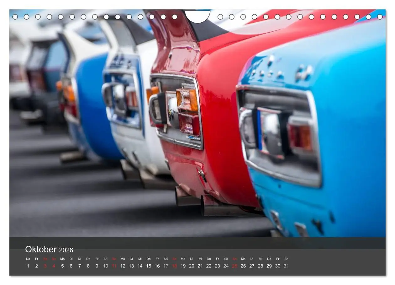 Bild: 9783457997925 | Youngtimer Racing Cars (Wandkalender 2026 DIN A4 quer), CALVENDO...