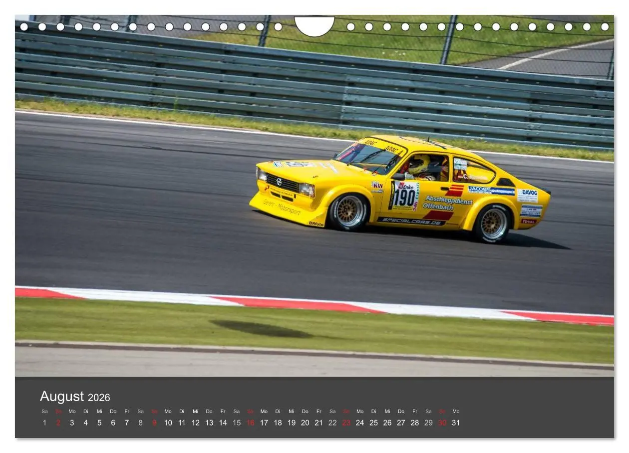 Bild: 9783457997925 | Youngtimer Racing Cars (Wandkalender 2026 DIN A4 quer), CALVENDO...
