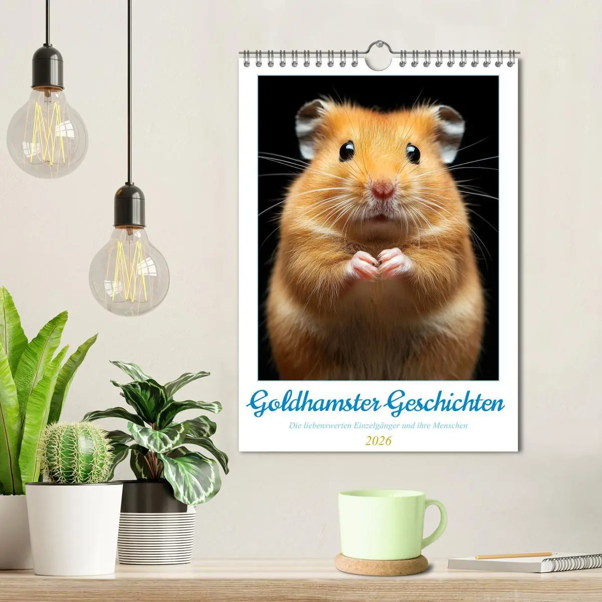 Bild: 9783516537925 | Goldhamster Geschichten (Wandkalender 2026 DIN A4 hoch), CALVENDO...