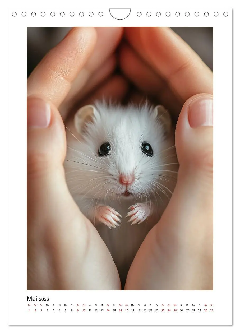 Bild: 9783516537925 | Goldhamster Geschichten (Wandkalender 2026 DIN A4 hoch), CALVENDO...