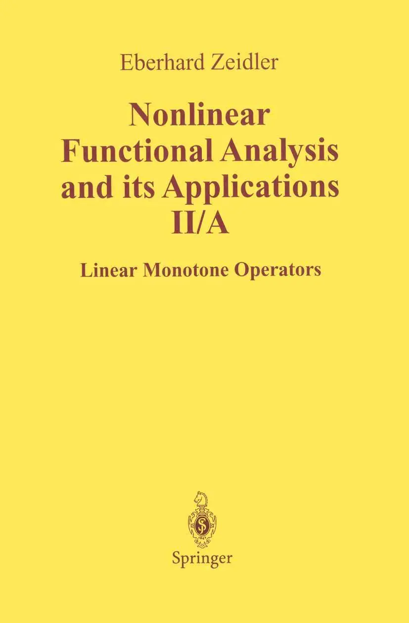 Cover: 9780387968025 | Nonlinear Functional Analysis and Its Applications | E. Zeidler | Buch