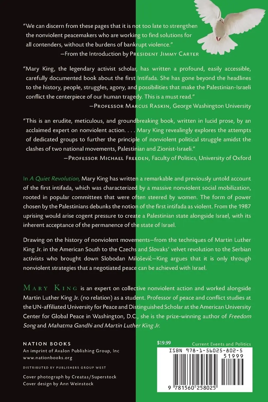 Rückseite: 9781560258025 | A Quiet Revolution | Mary Elizabeth King | Taschenbuch | Englisch