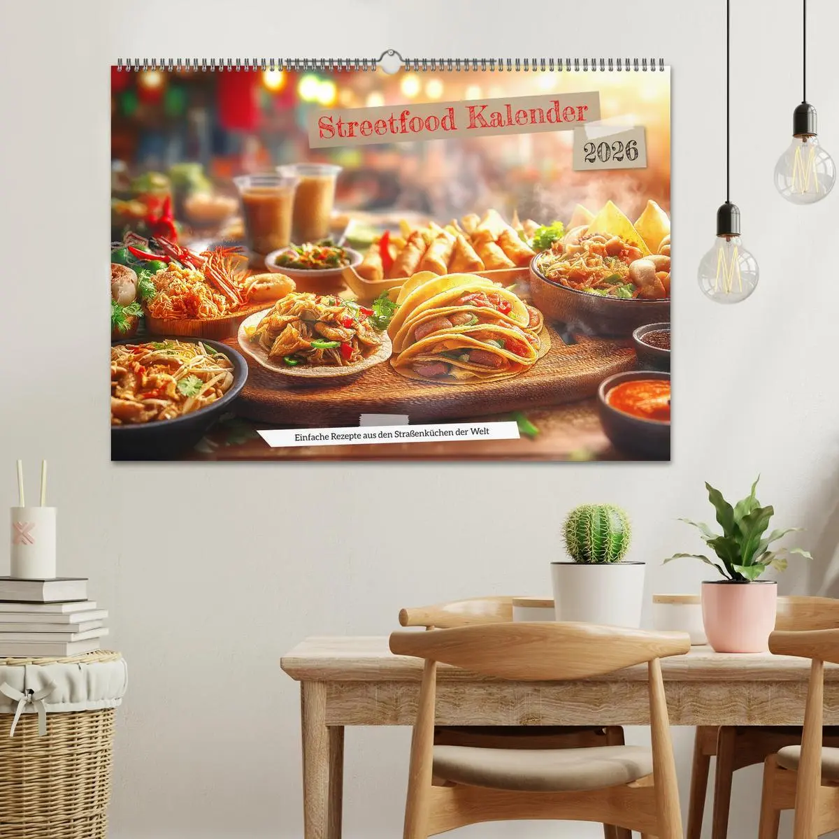 Bild: 9783457338025 | Streetfood Kalender - Einfache Rezepte aus den Straßenküchen der...