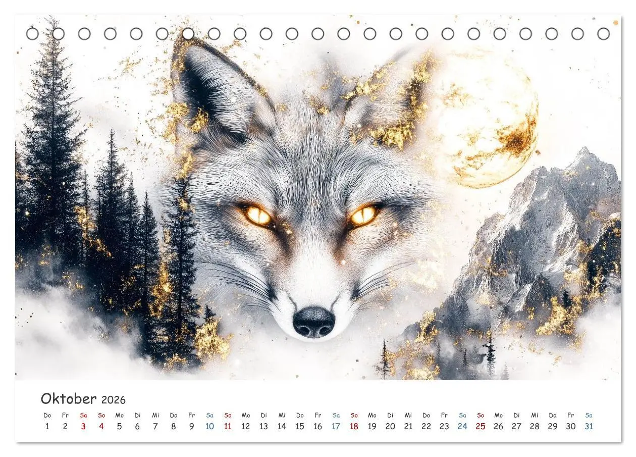 Bild: 9783457648025 | Wächter des Zauberwaldes (Tischkalender 2026 DIN A5 quer), CALVENDO...