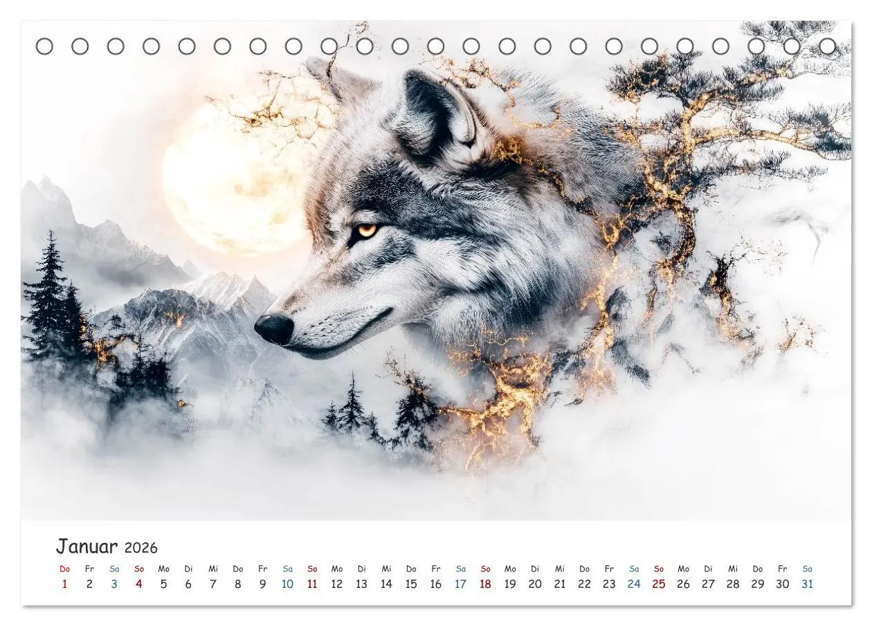 Bild: 9783457648025 | Wächter des Zauberwaldes (Tischkalender 2026 DIN A5 quer), CALVENDO...