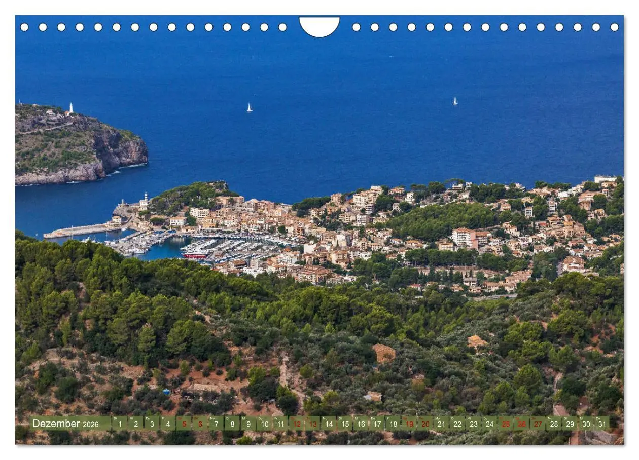 Bild: 9783457888025 | Mallorcas Westen (Wandkalender 2026 DIN A4 quer), CALVENDO...