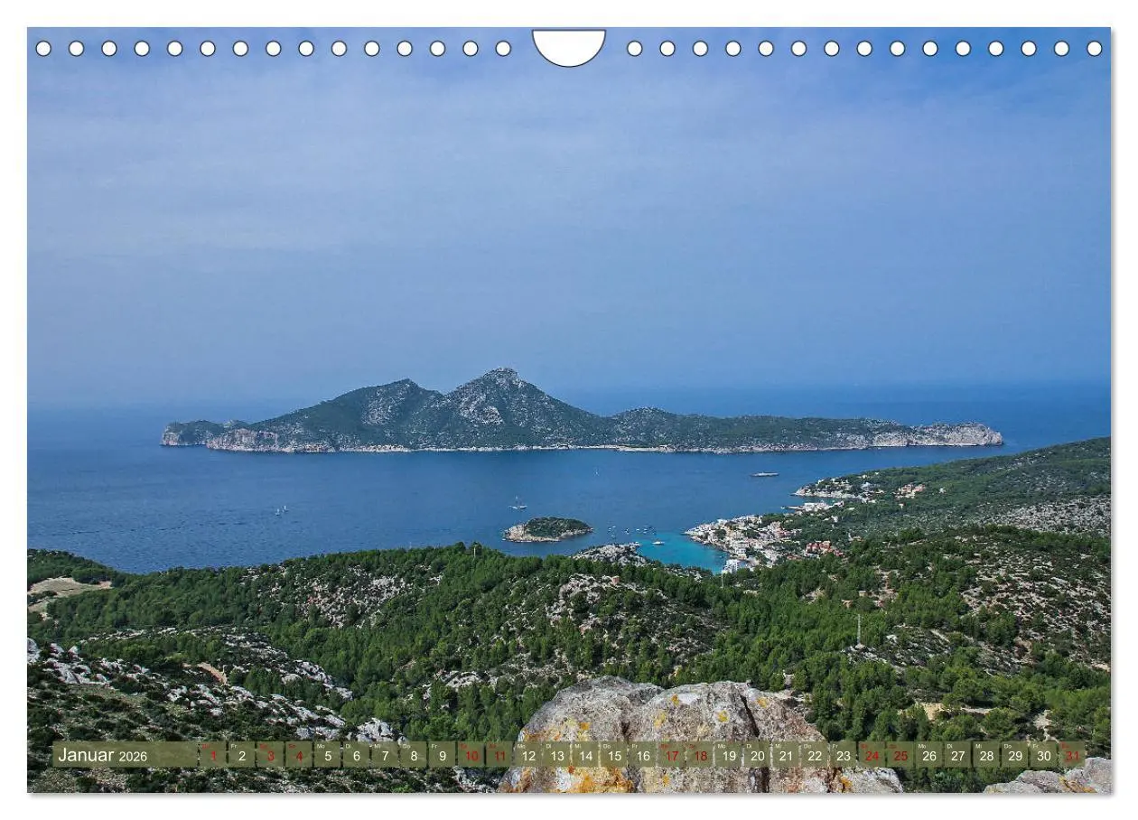 Bild: 9783457888025 | Mallorcas Westen (Wandkalender 2026 DIN A4 quer), CALVENDO...