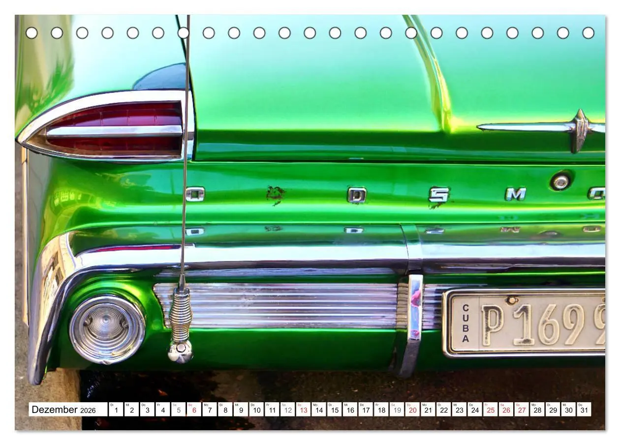 Bild: 9783516048025 | OLDSMOBILE - Auto-Legenden (Tischkalender 2026 DIN A5 quer),...