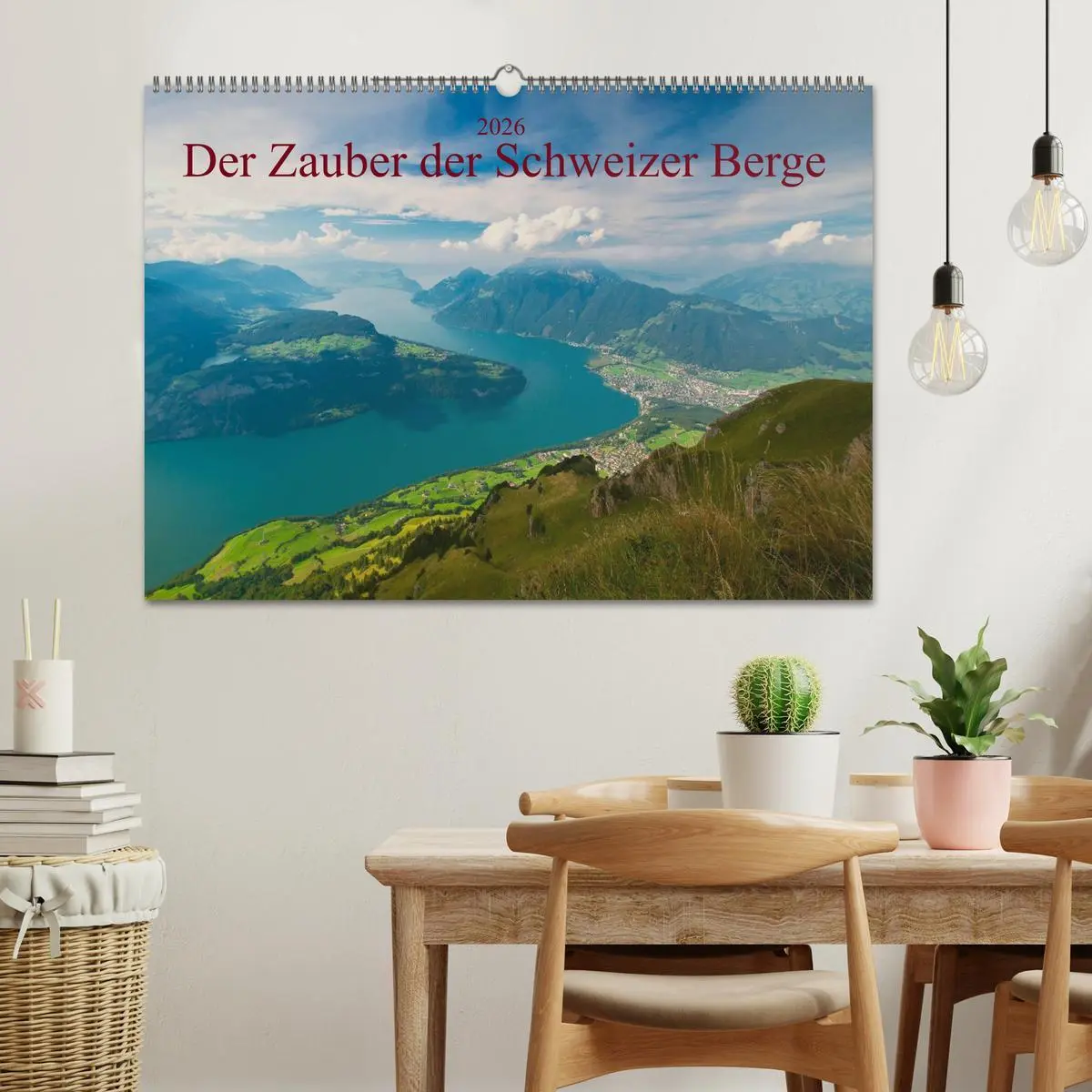 Bild: 9783516118025 | Der Zauber der Schweizer Berge (Wandkalender 2026 DIN A2 quer),...
