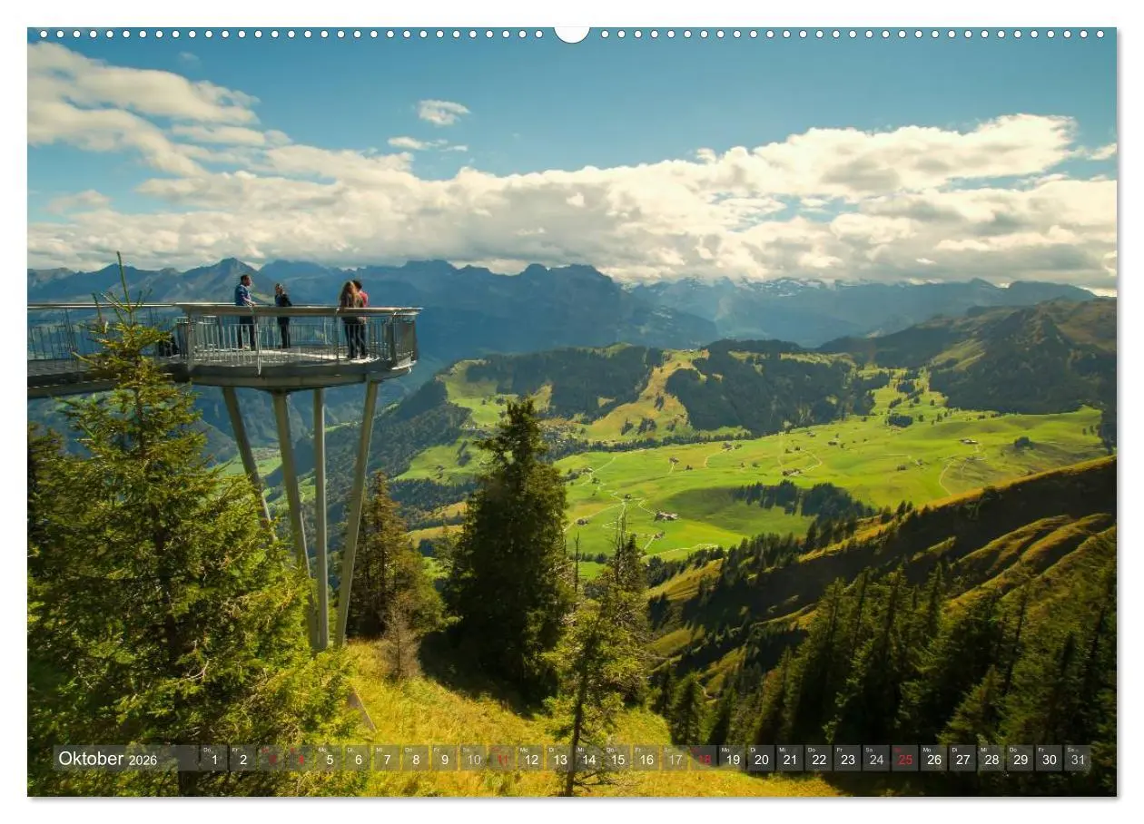 Bild: 9783516118025 | Der Zauber der Schweizer Berge (Wandkalender 2026 DIN A2 quer),...