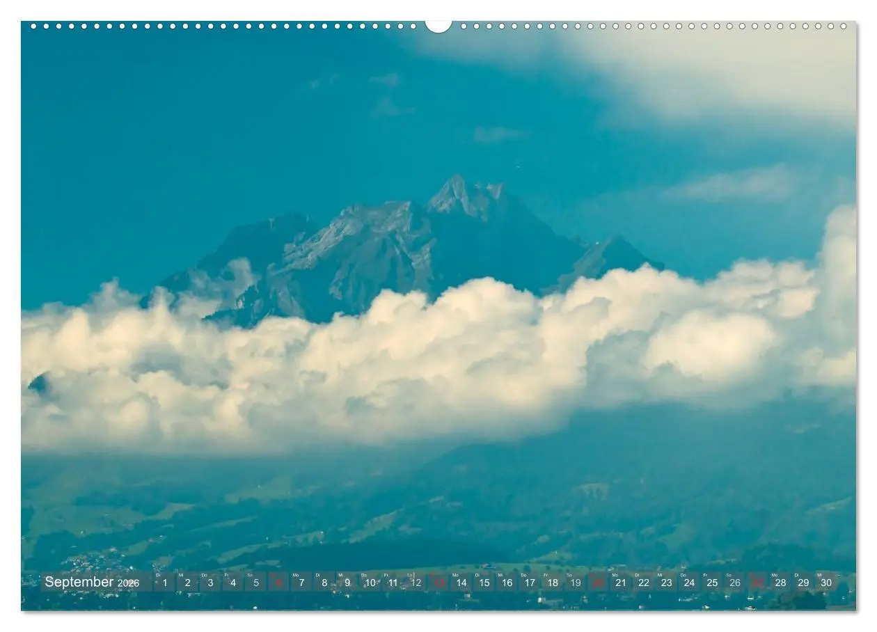 Bild: 9783516118025 | Der Zauber der Schweizer Berge (Wandkalender 2026 DIN A2 quer),...