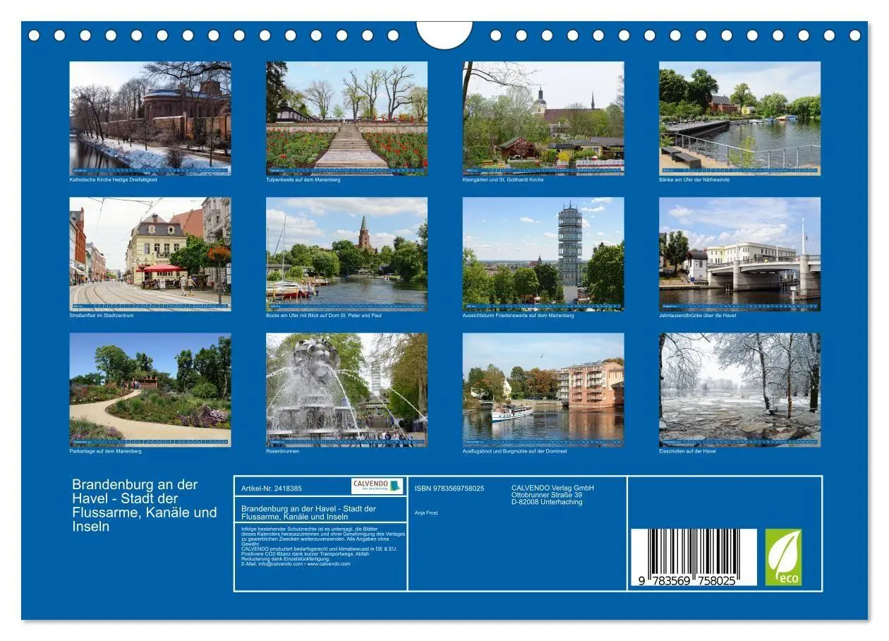 Bild: 9783569758025 | Brandenburg an der Havel - Stadt der Flussarme, Kanäle und Inseln...
