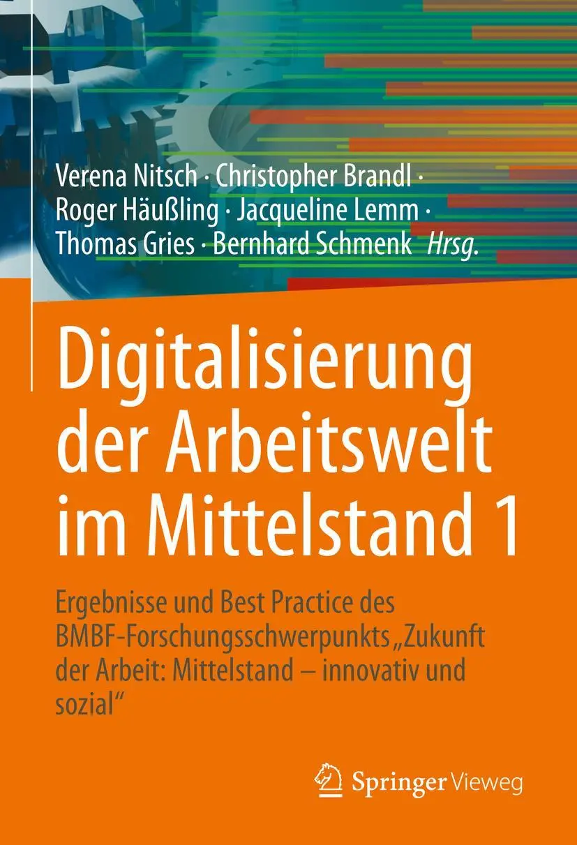 Cover: 9783662648025 | Digitalisierung der Arbeitswelt im Mittelstand 1 | Nitsch (u. a.)