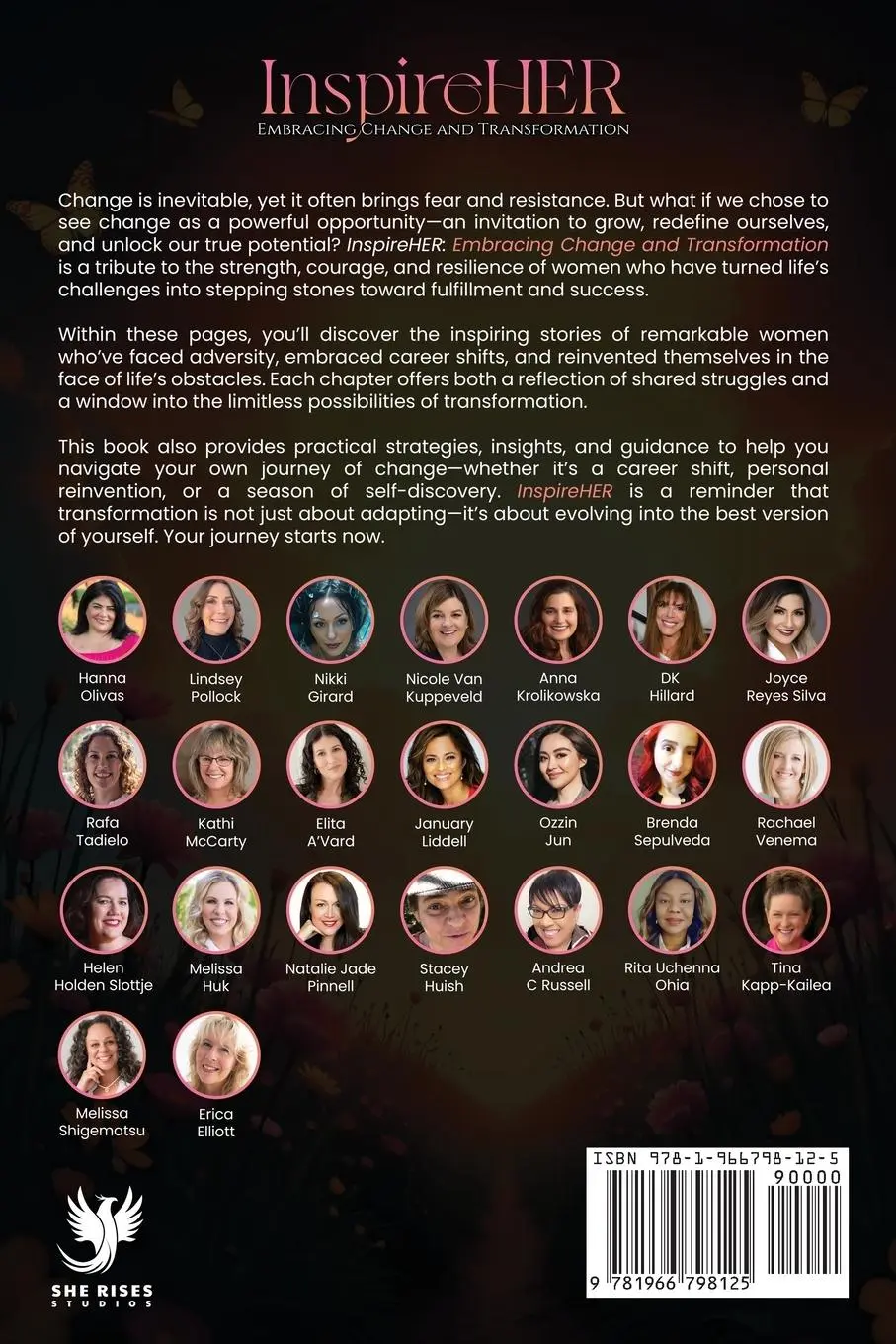 Rückseite: 9781966798125 | InspireHER | Embracing Change and Transformation | Hanna Olivas | Buch