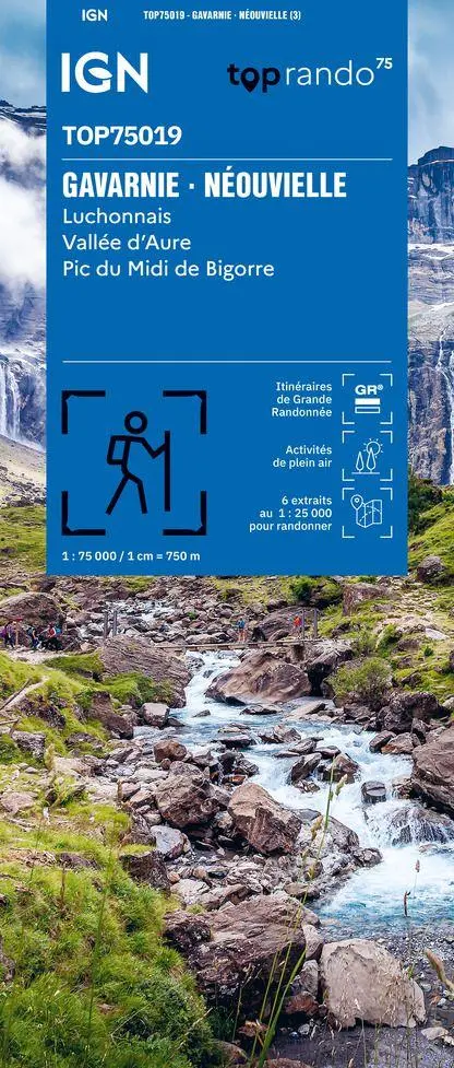 Cover: 9782758558125 | Gavarnie Neouvielle | 1:75000 | (Land-)Karte | Deutsch | 2026
