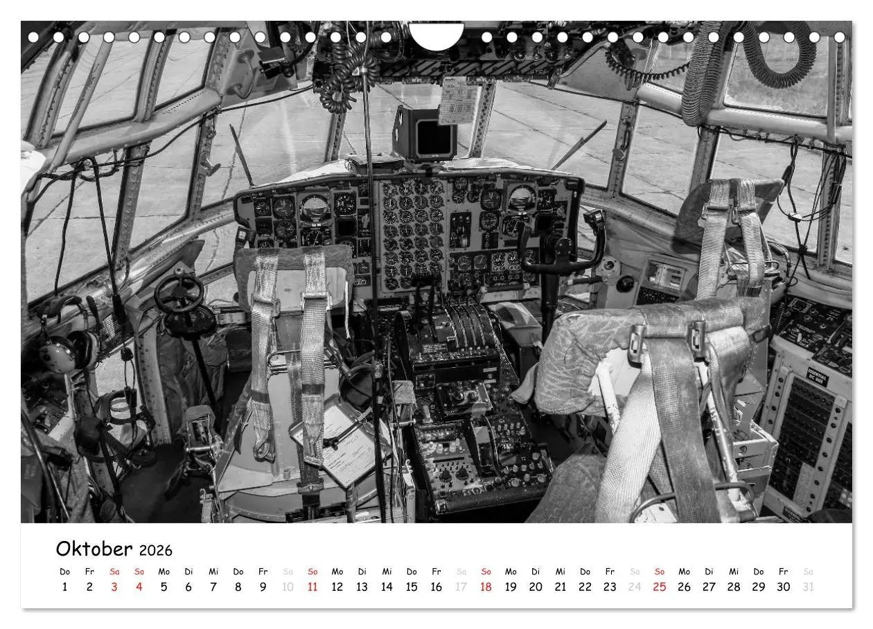Bild: 9783457948125 | Flight deck - das beste Büro (Wandkalender 2026 DIN A4 quer),...
