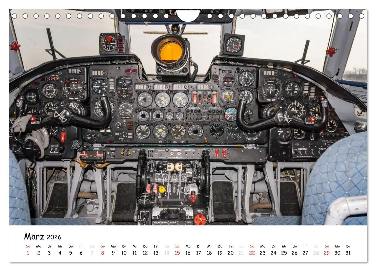 Bild: 9783457948125 | Flight deck - das beste Büro (Wandkalender 2026 DIN A4 quer),...