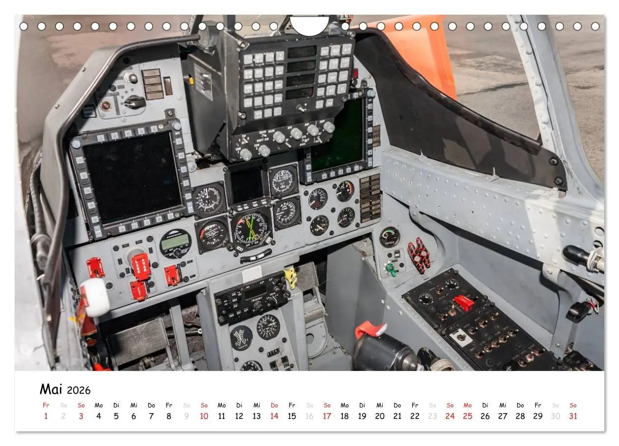 Bild: 9783457948125 | Flight deck - das beste Büro (Wandkalender 2026 DIN A4 quer),...