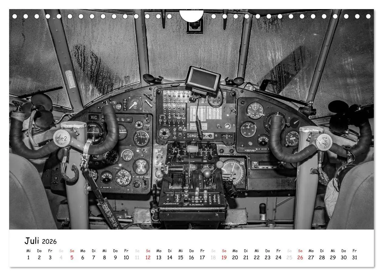 Bild: 9783457948125 | Flight deck - das beste Büro (Wandkalender 2026 DIN A4 quer),...