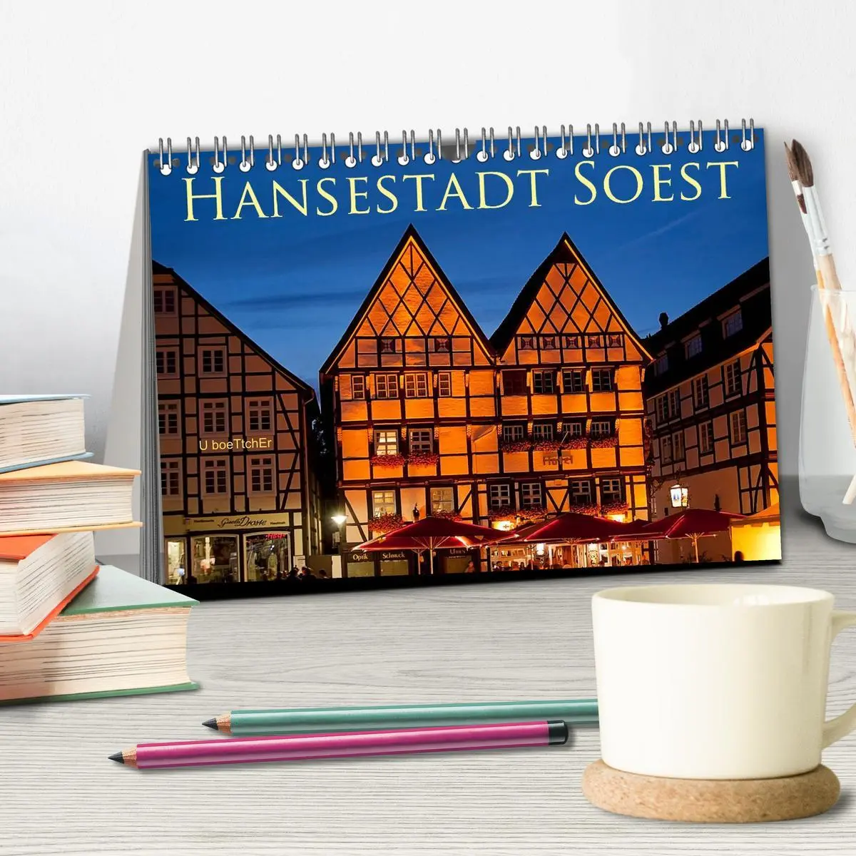 Bild: 9783516038125 | Hansestadt Soest (Tischkalender 2026 DIN A5 quer), CALVENDO...