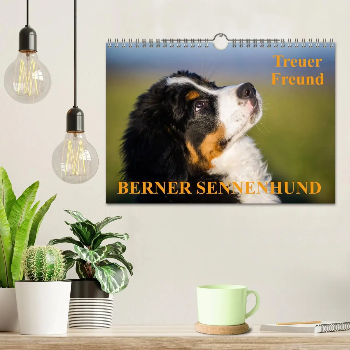Bild: 9783516108125 | Treuer Freund Berner Sennenhund (Wandkalender 2026 DIN A4 quer),...