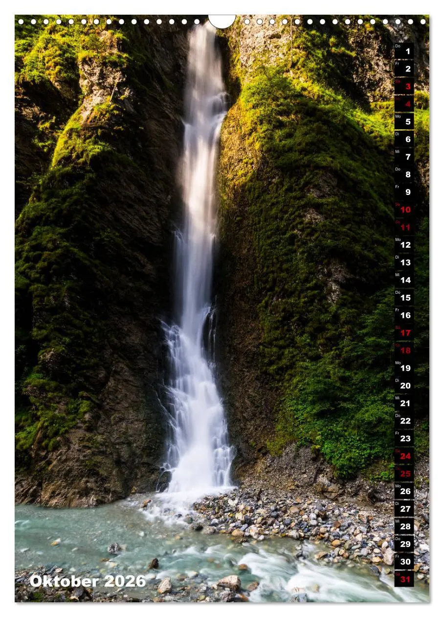 Bild: 9783516418125 | Wasserfälle. Beindruckende Schauspiele der Natur (Wandkalender 2026...