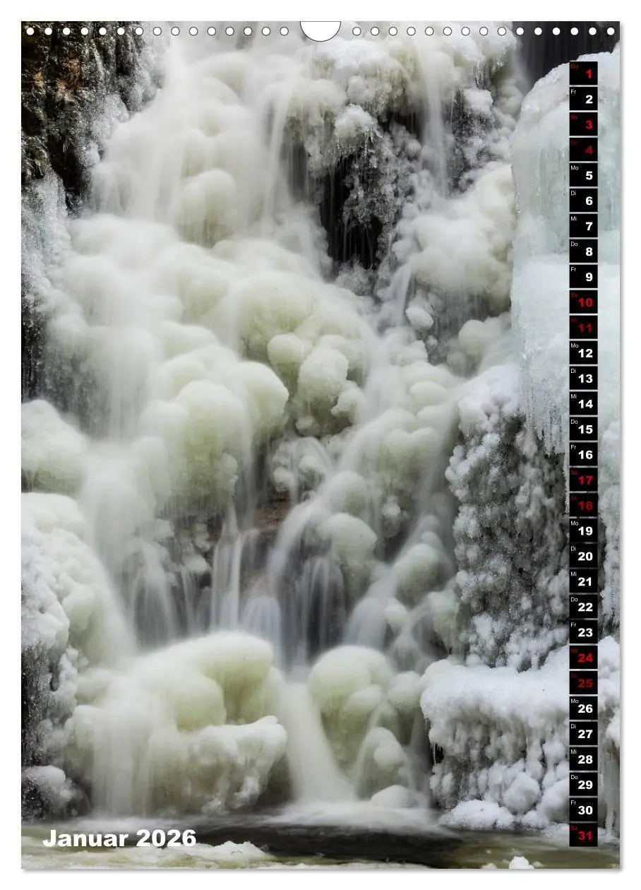 Bild: 9783516418125 | Wasserfälle. Beindruckende Schauspiele der Natur (Wandkalender 2026...
