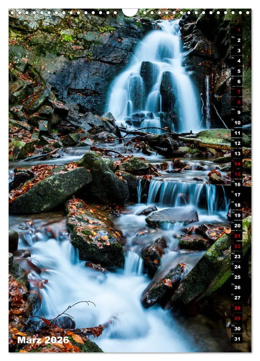 Bild: 9783516418125 | Wasserfälle. Beindruckende Schauspiele der Natur (Wandkalender 2026...