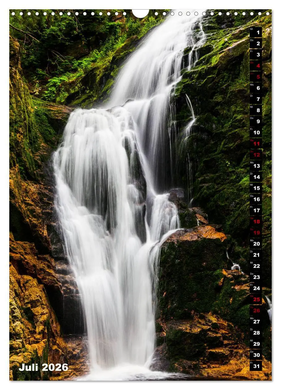 Bild: 9783516418125 | Wasserfälle. Beindruckende Schauspiele der Natur (Wandkalender 2026...
