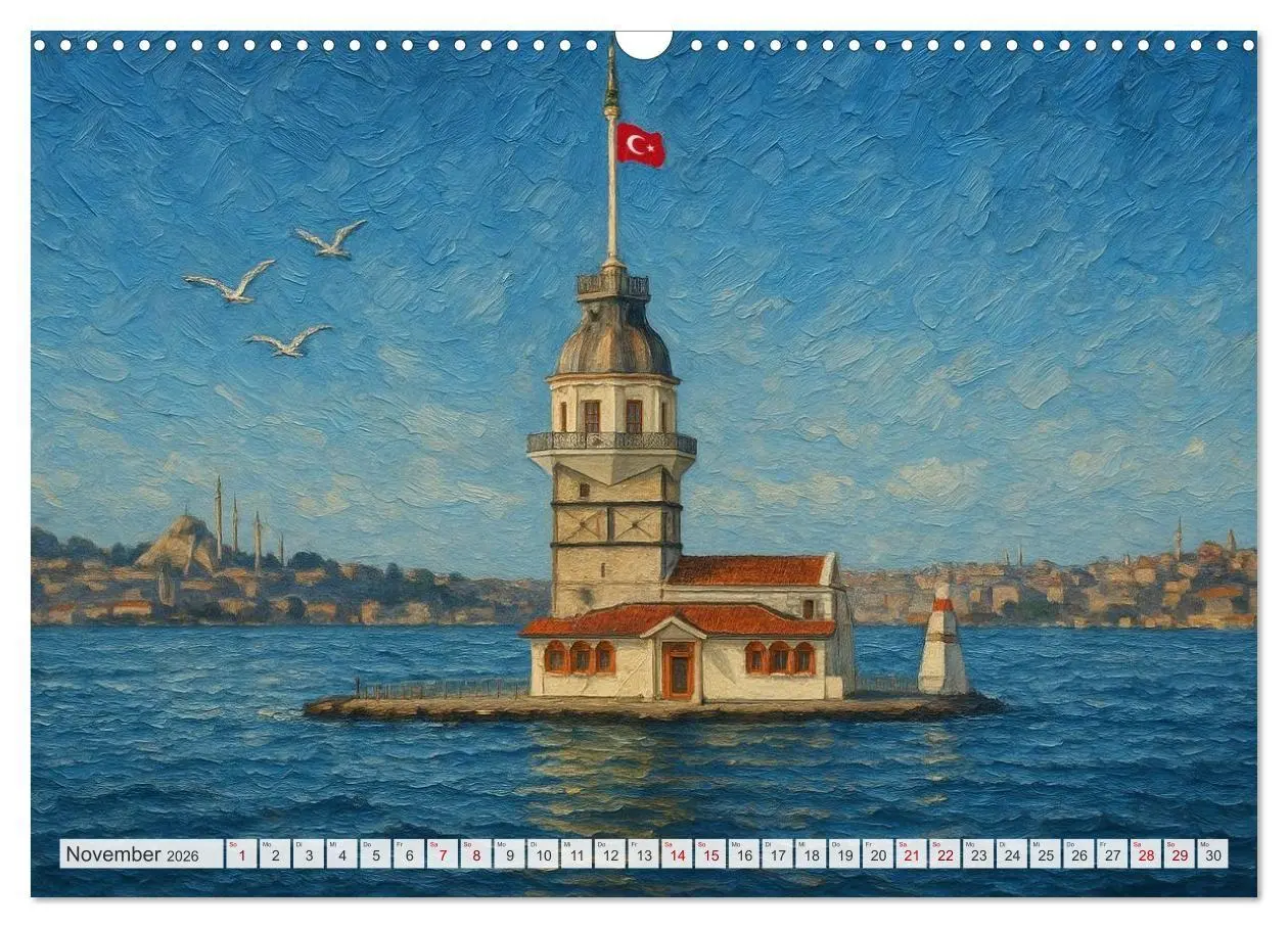 Bild: 9783516728125 | Sehenswertes in Istanbul - Die Sprache der Farben (Wandkalender...