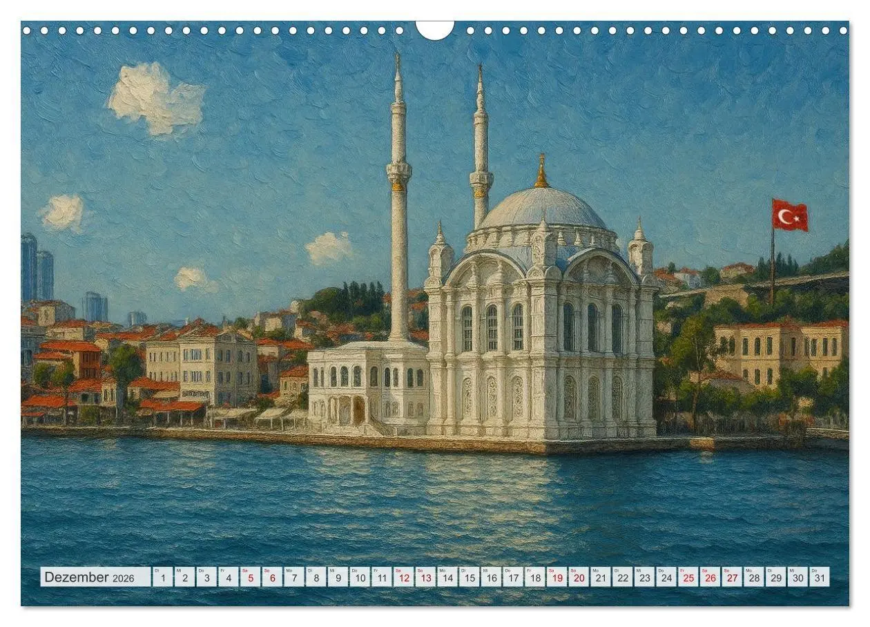Bild: 9783516728125 | Sehenswertes in Istanbul - Die Sprache der Farben (Wandkalender...