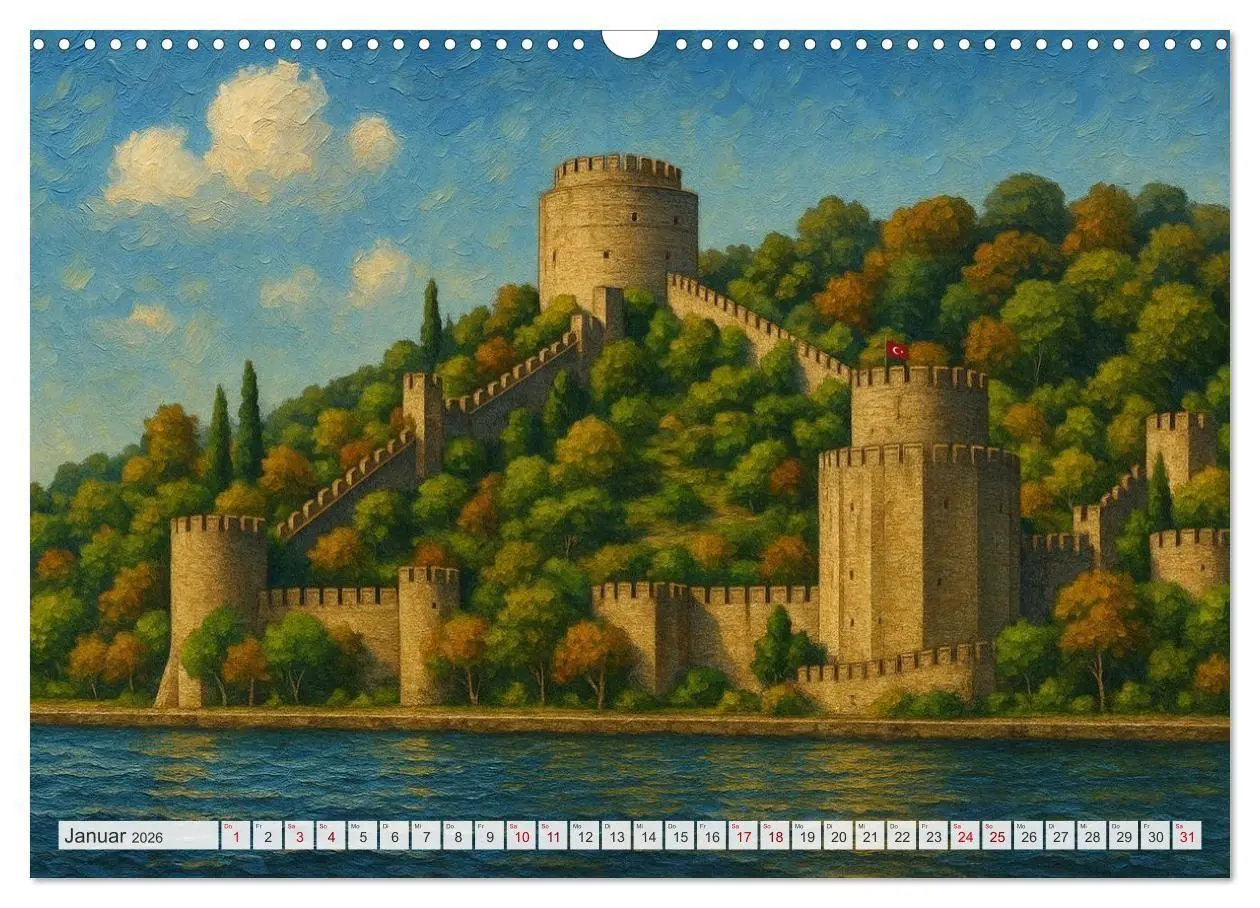Bild: 9783516728125 | Sehenswertes in Istanbul - Die Sprache der Farben (Wandkalender...