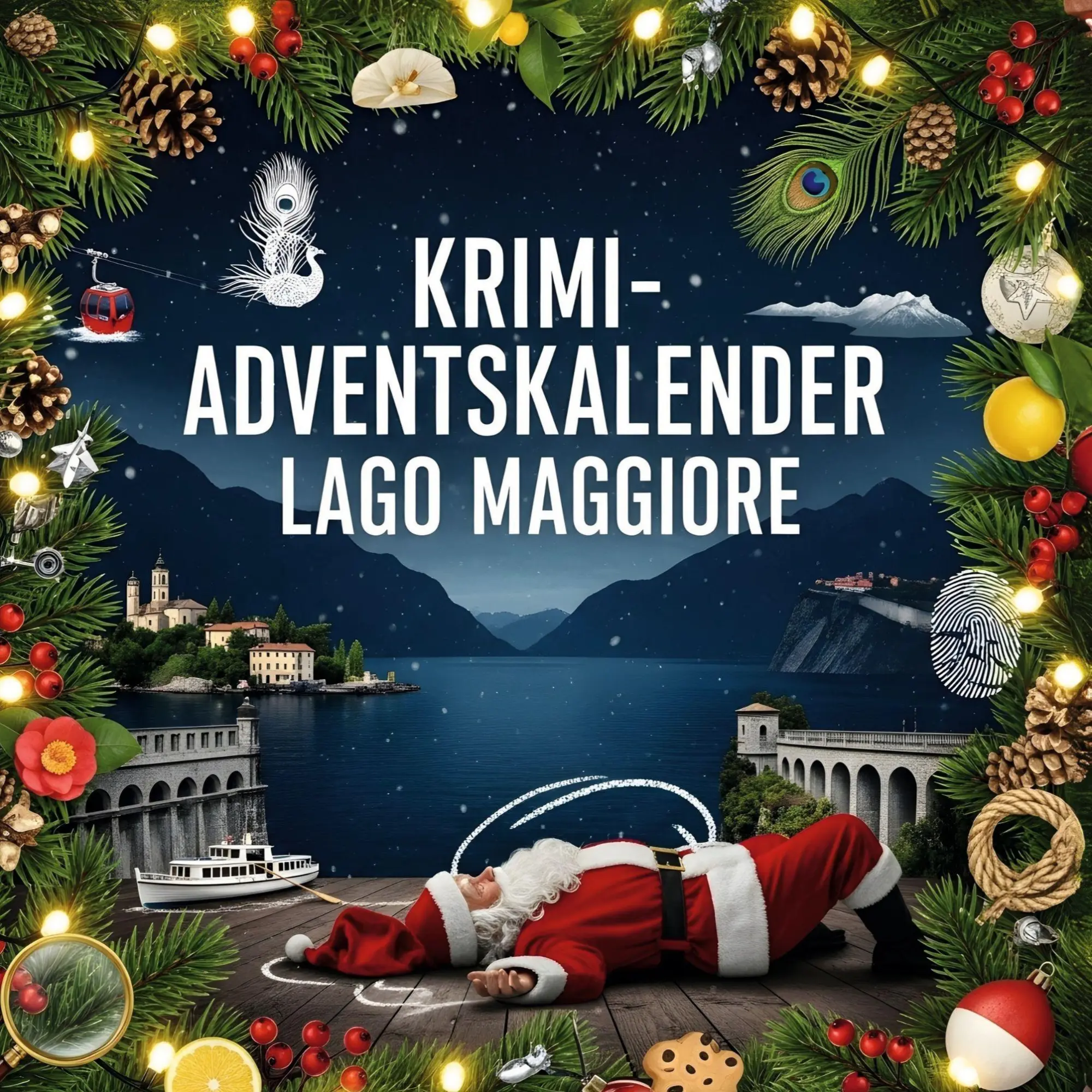 Cover: 9783695308125 | Der Krimi-Adventskalender Lago Maggiore | Mordsverdächtig in 24 Akten