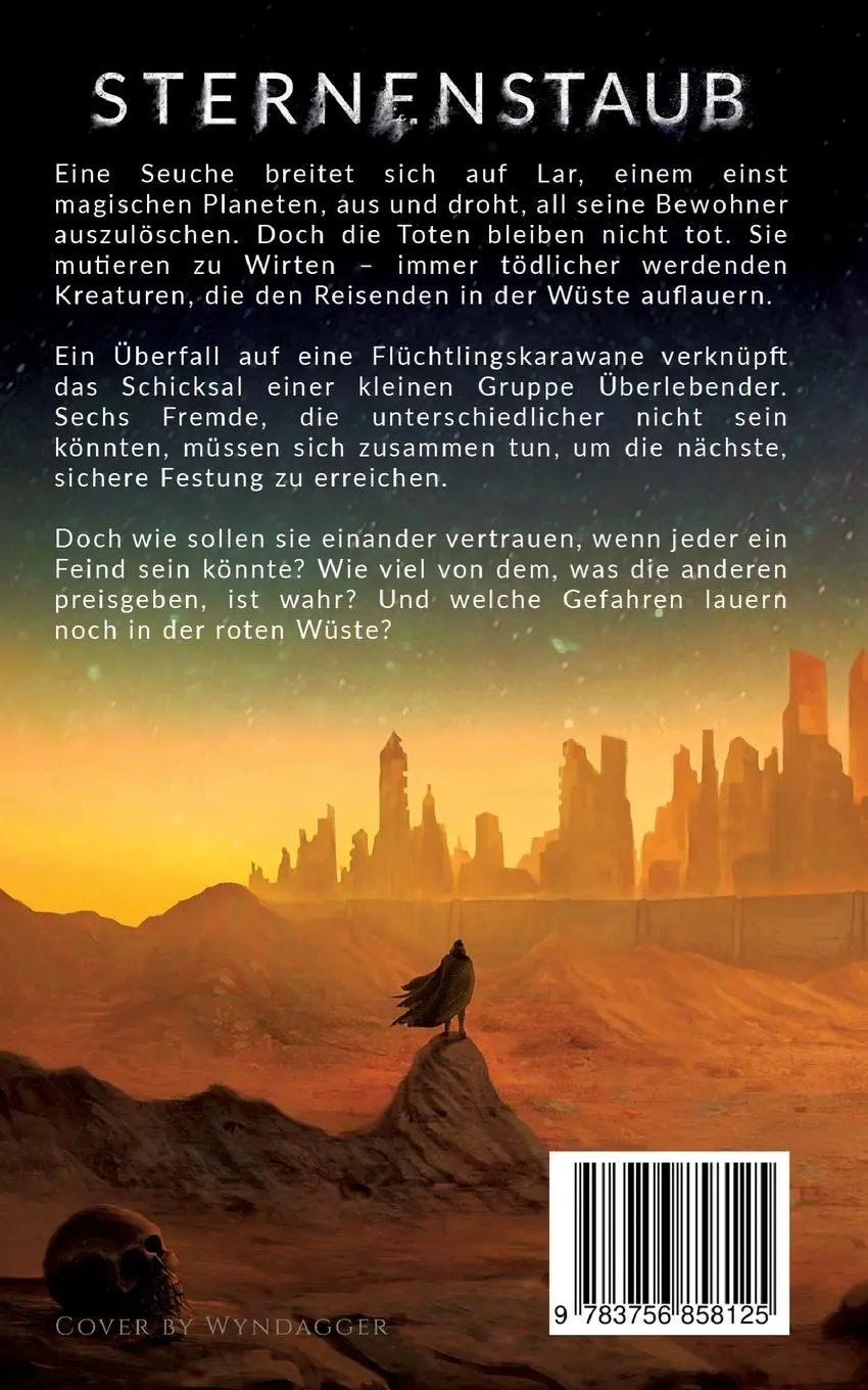 Rückseite: 9783756858125 | Das Geflüster der Nachtfalter | Sternenstaub | Mark Fear | Taschenbuch