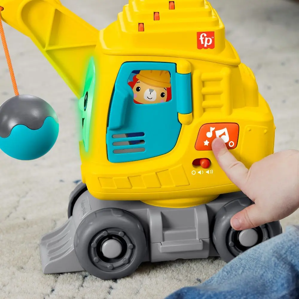 Bild: 194735228225 | Fisher-Price Count &amp; Stack Crane | Offene Verpackung | HXF48 | 2024