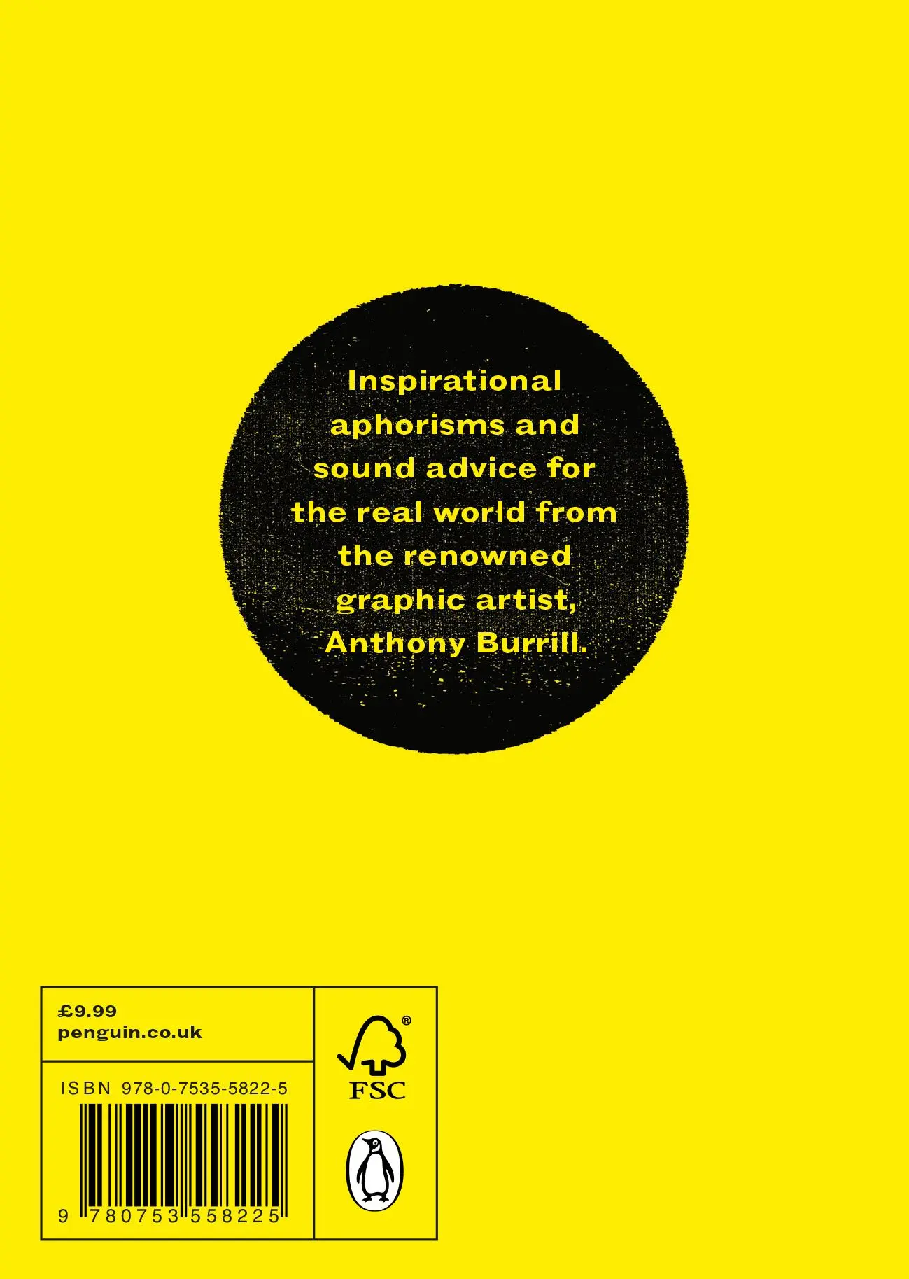 Rückseite: 9780753558225 | Work Hard &amp; Be Nice to People | Anthony Burrill | Taschenbuch | 2021