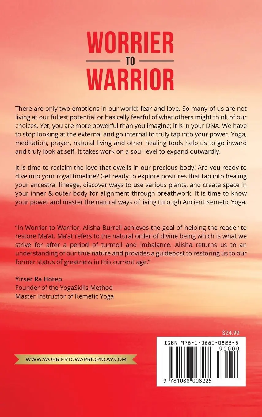 Rückseite: 9781088008225 | Worrier To Warrior | Alisha Burrell | Buch | Englisch | 2023