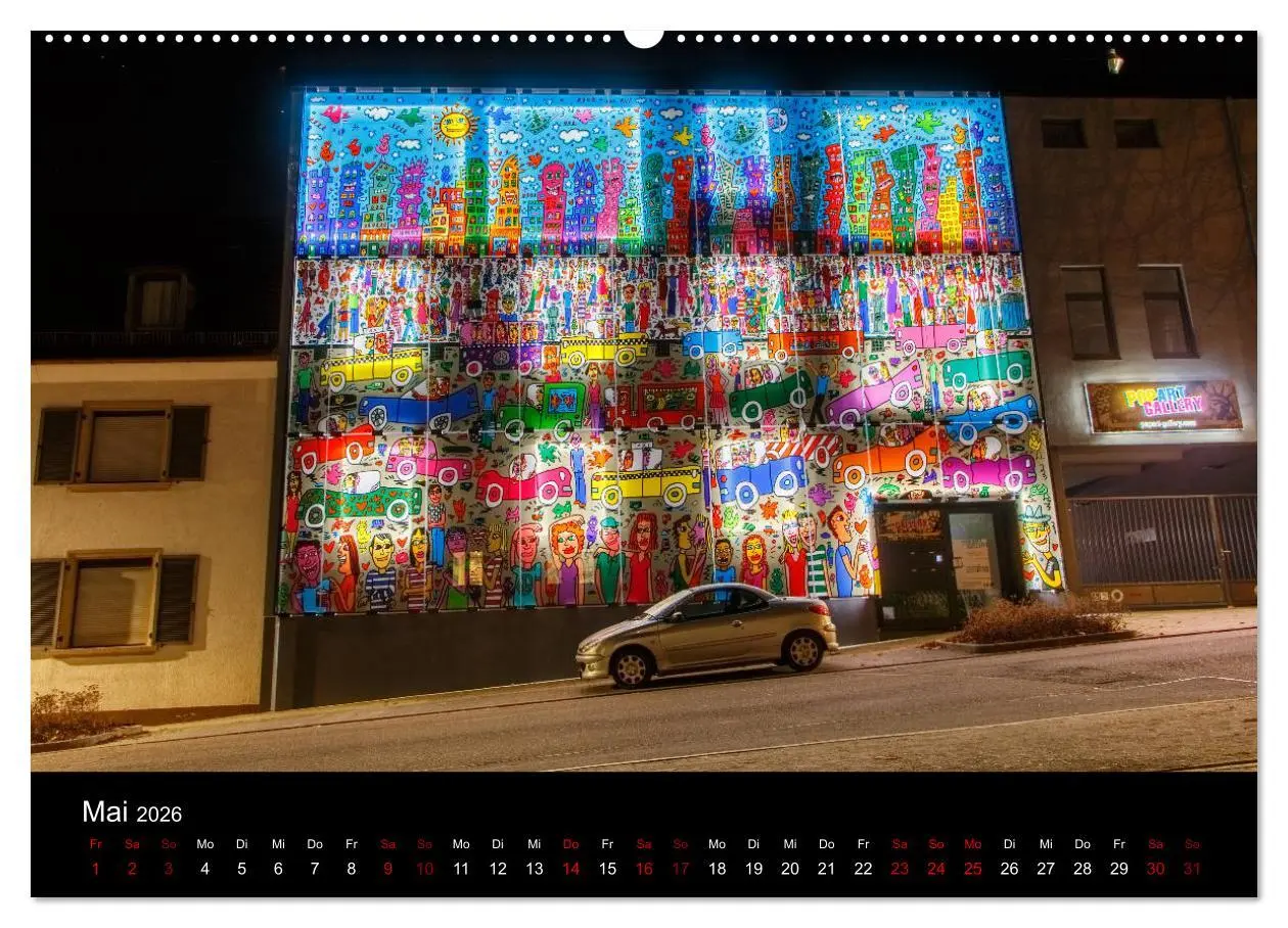 Bild: 9783457868225 | Pirmasens bei Nacht (Wandkalender 2026 DIN A2 quer), CALVENDO...